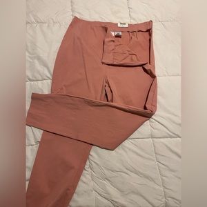Ankle length dress pant (coral)